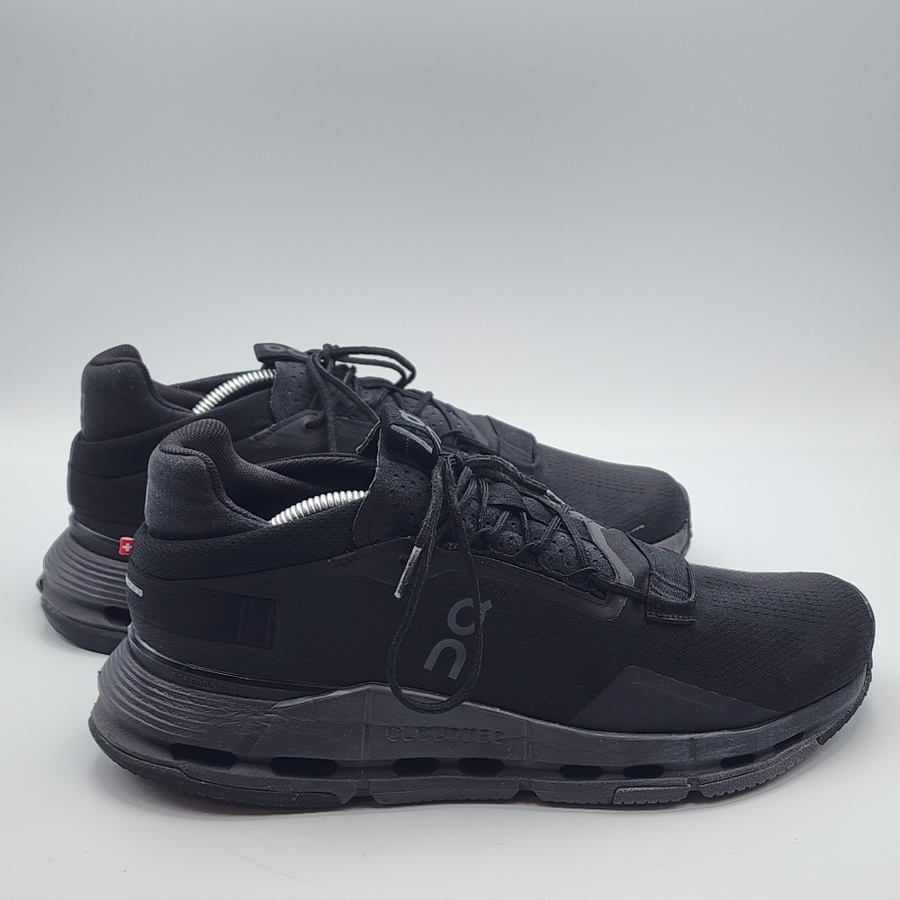 On Running MENS CLOUDNOVA -BLACK/ECLIPSE Men Sz 1… - image 6